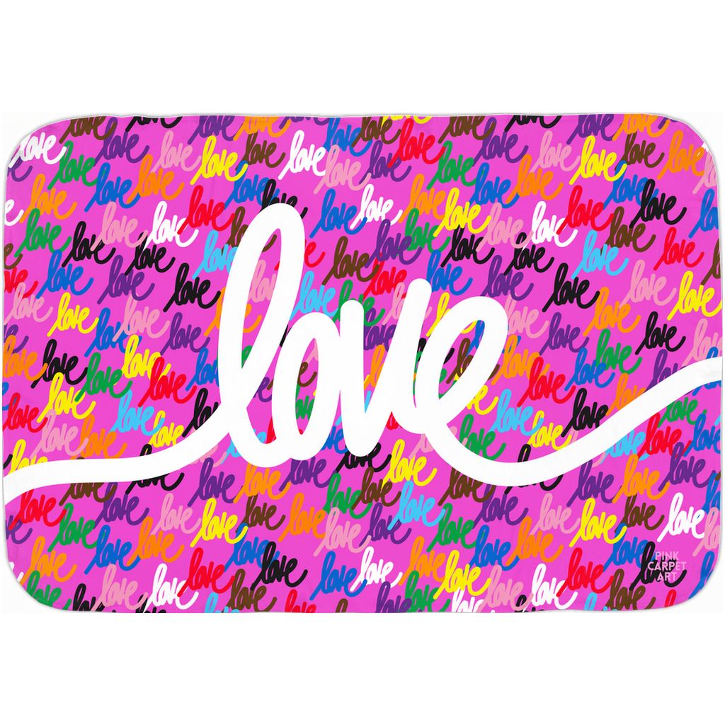 Love always wins baby swaddle blanket