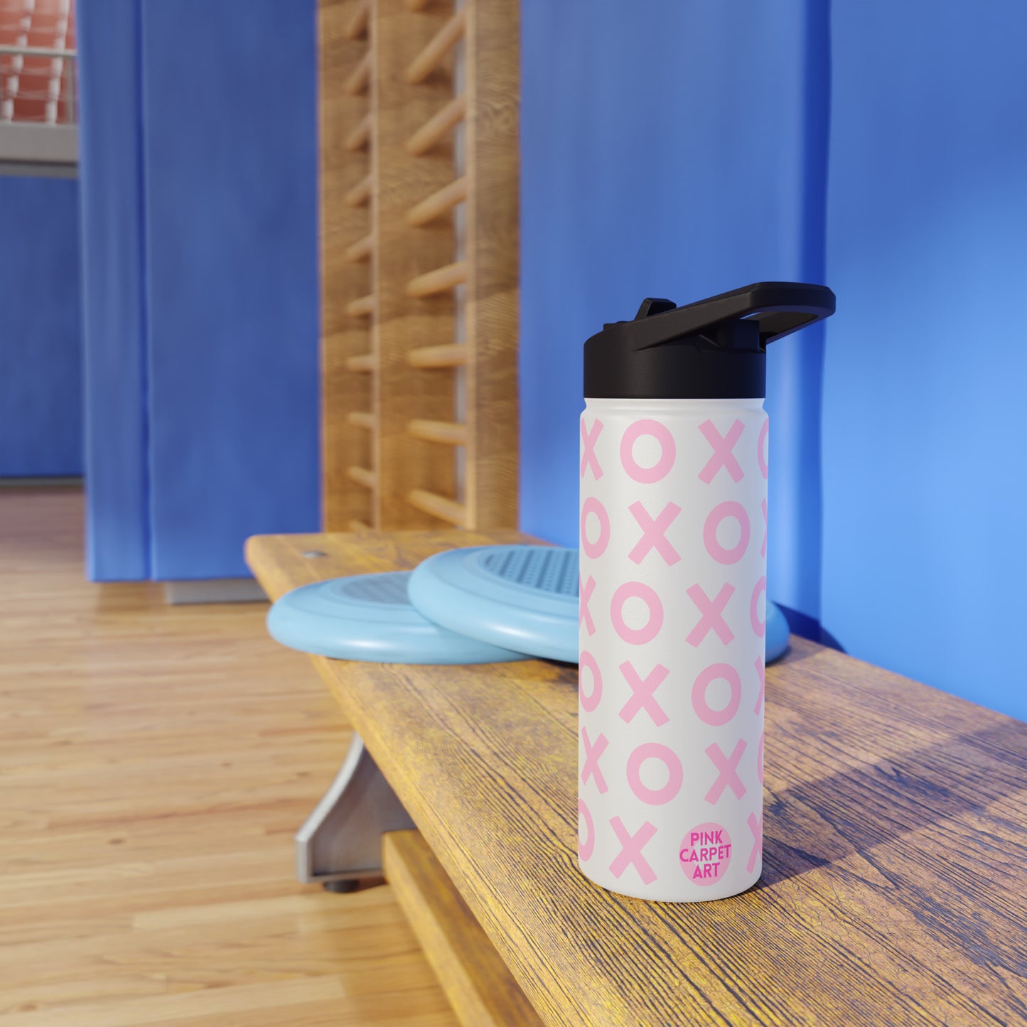XOXO sipper water bottle 18oz