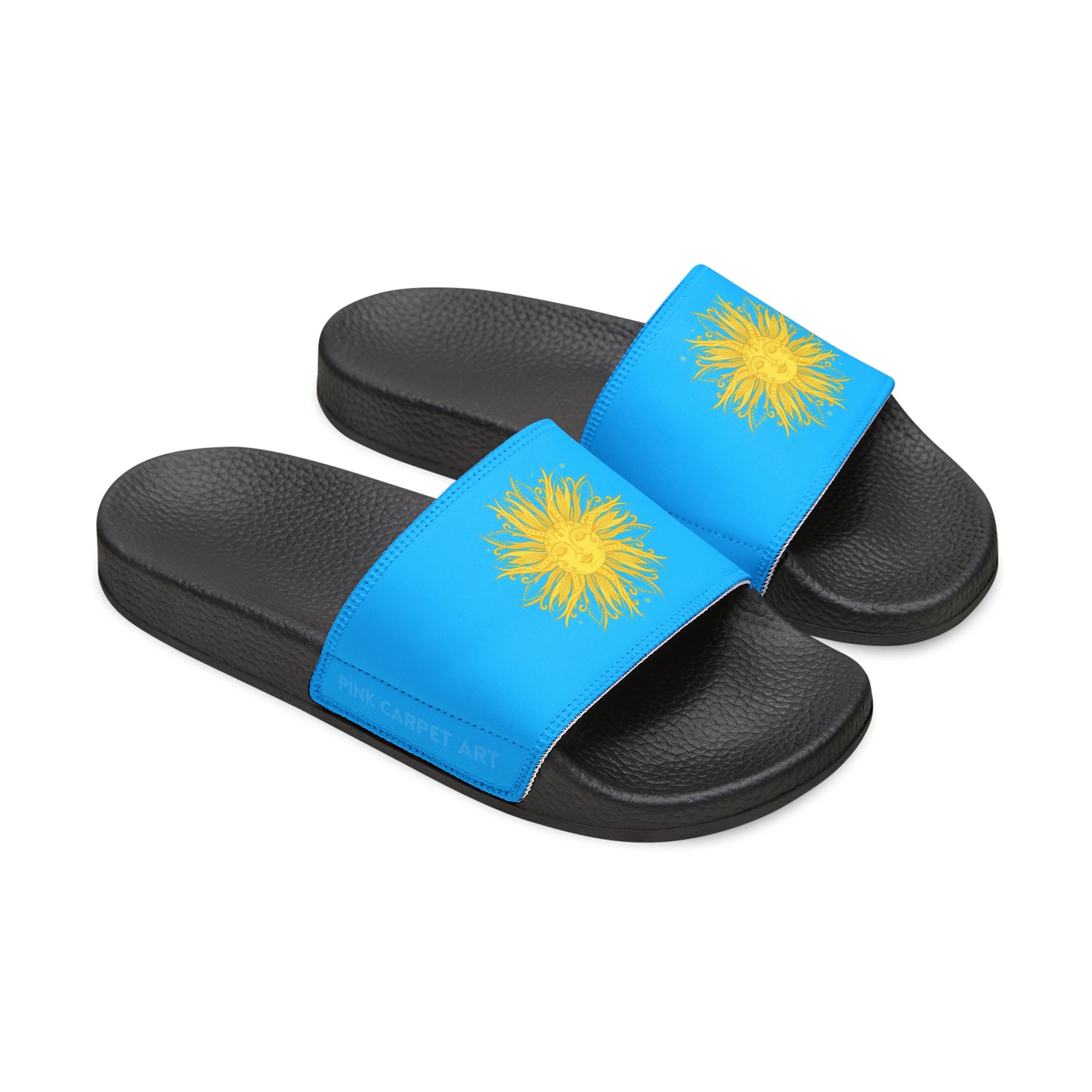 Covered in sunshine & blue sandals - F sizing