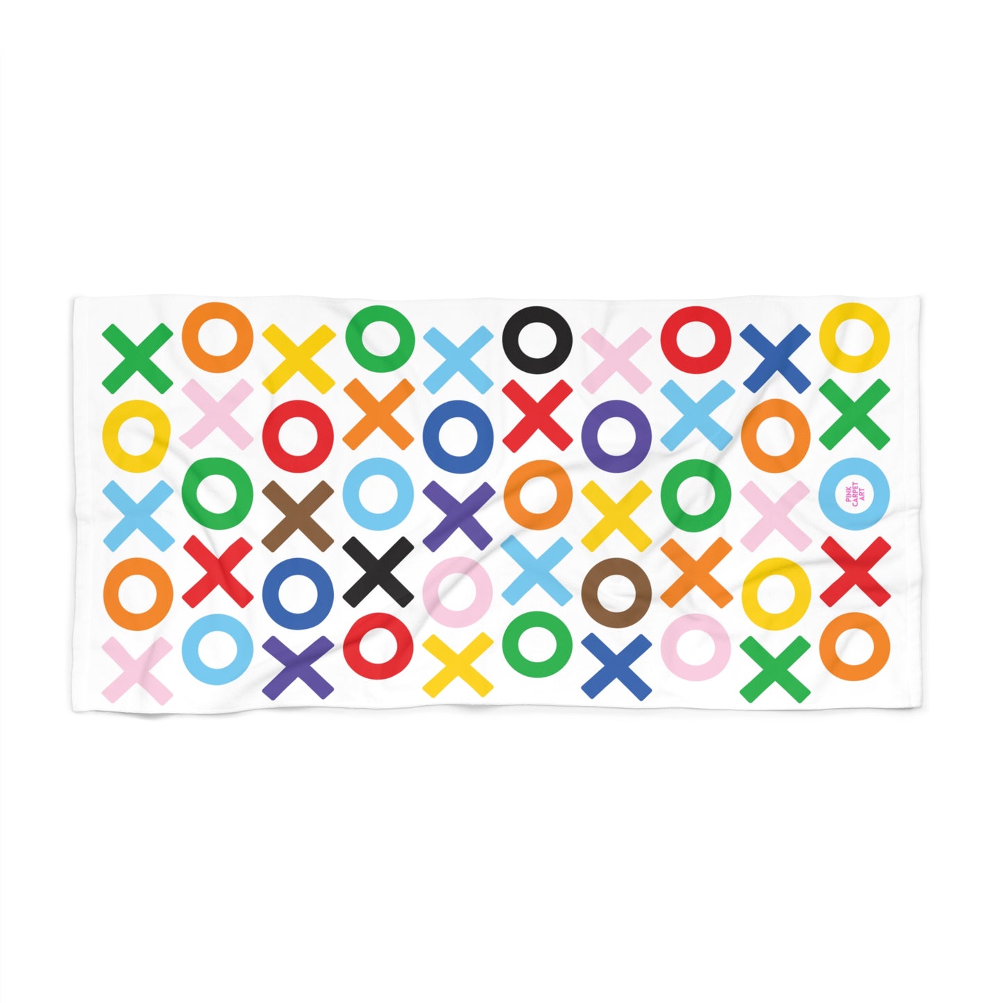 XOXO beach towel