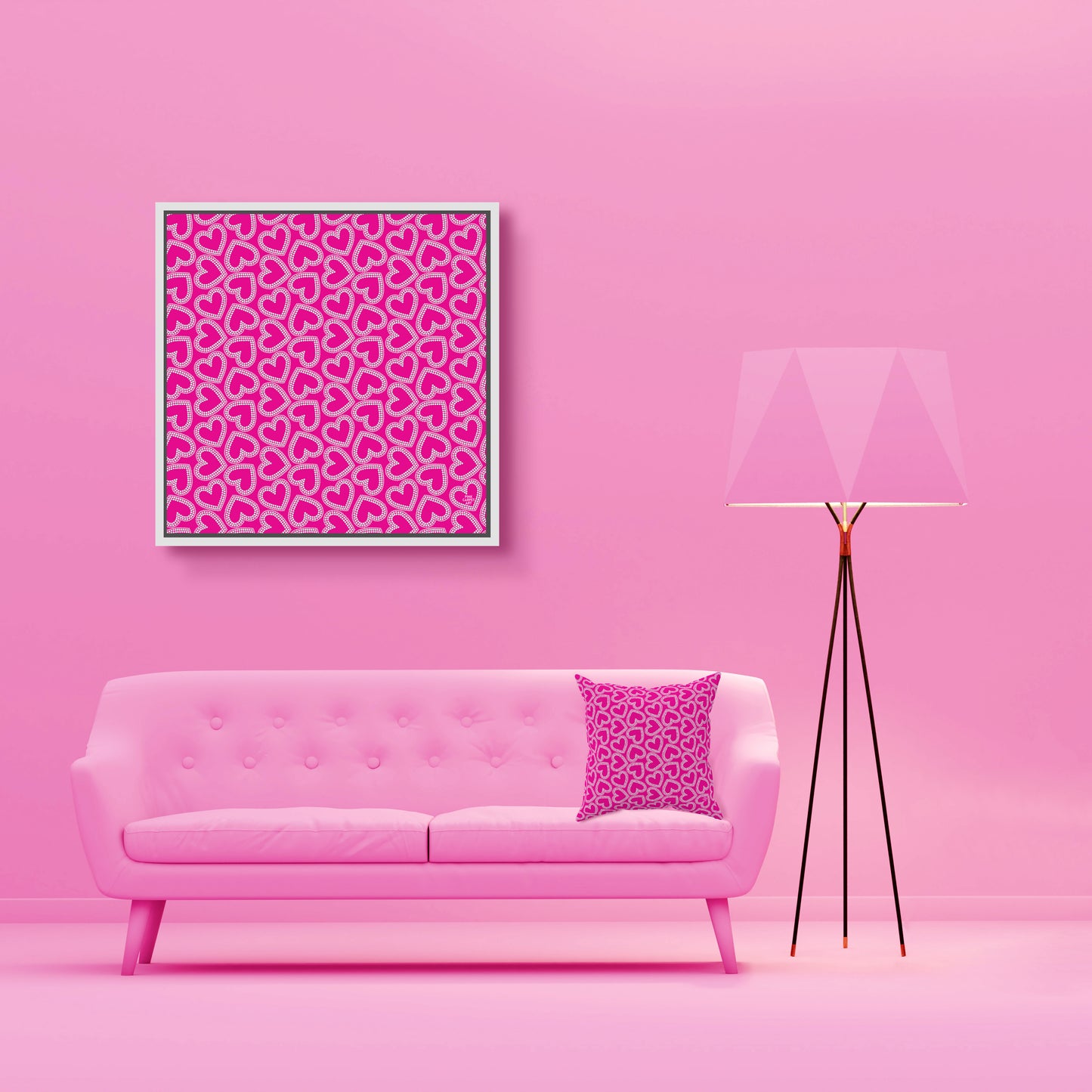 Love all ways framed canvas