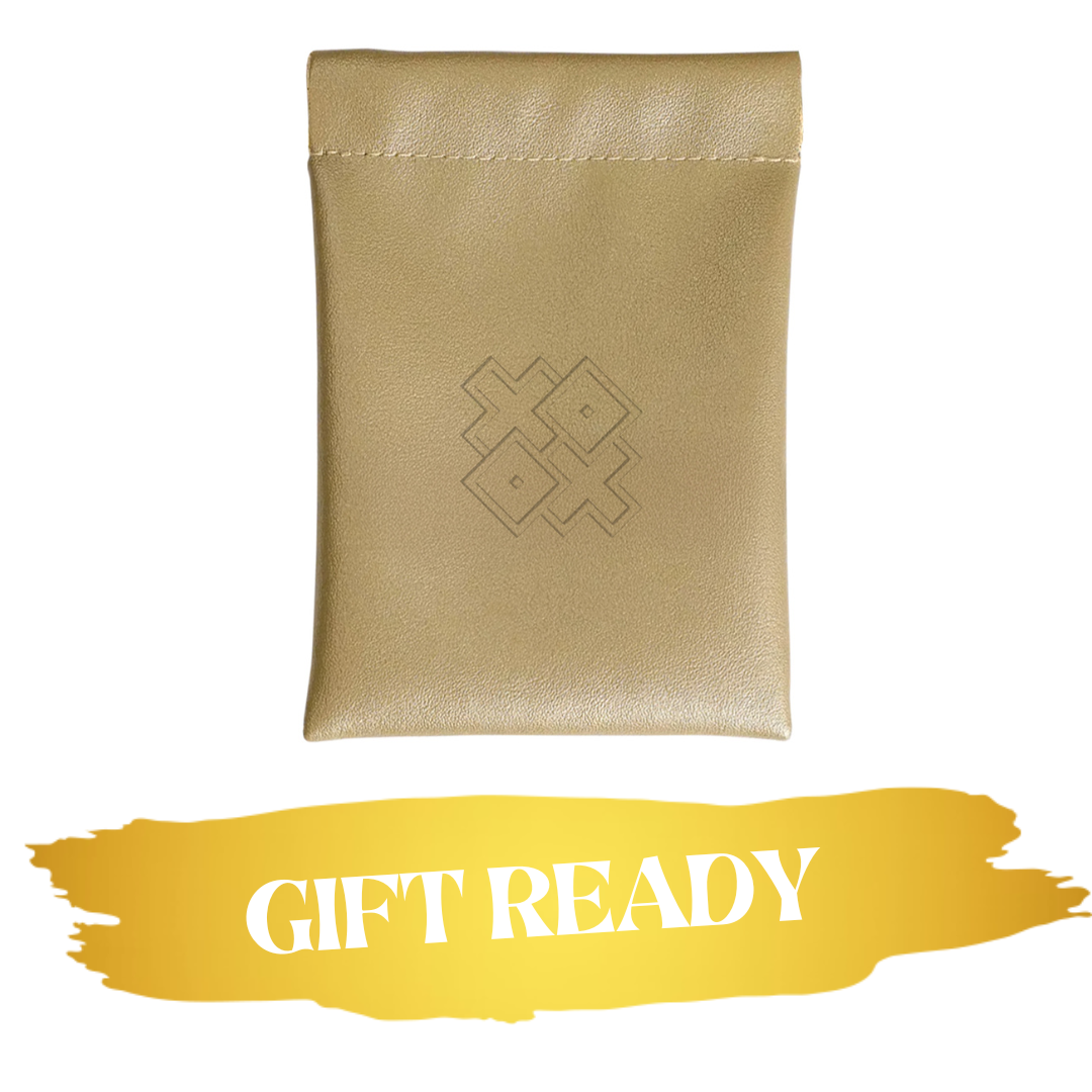 Snowflake ornament - yellow gold