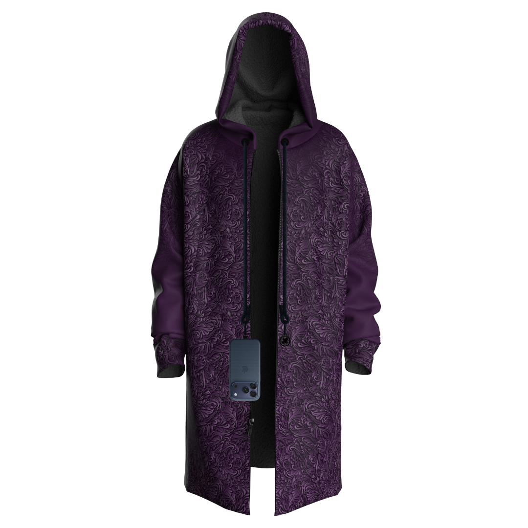 Wisteria luxury sherpa cloak