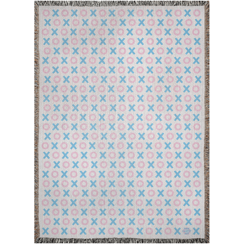XOXO woven blankets