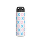XOXO sipper water bottle 18oz