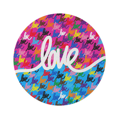 Love always wins rug
