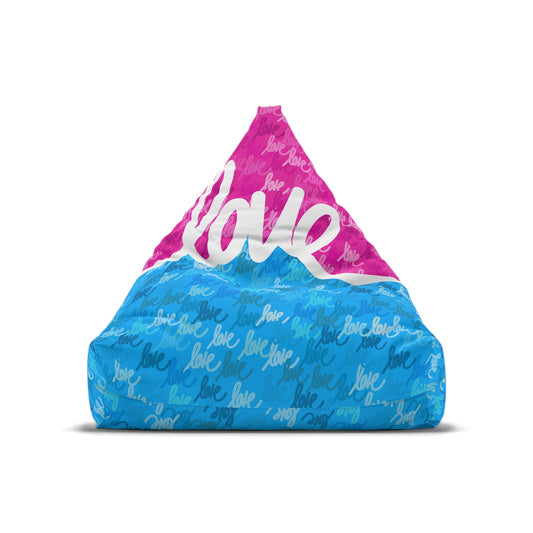 Love always wins bean bag cover