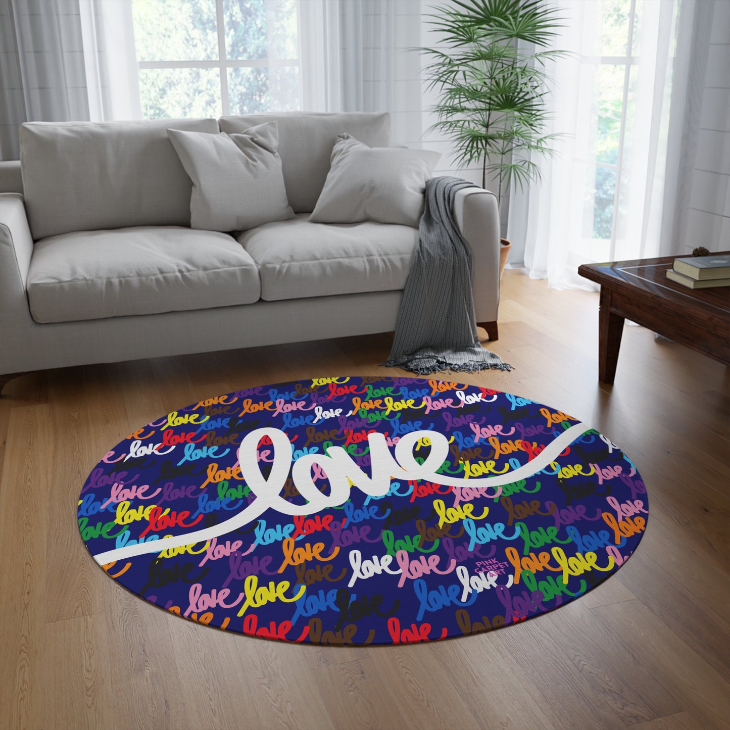 Love always wins rug