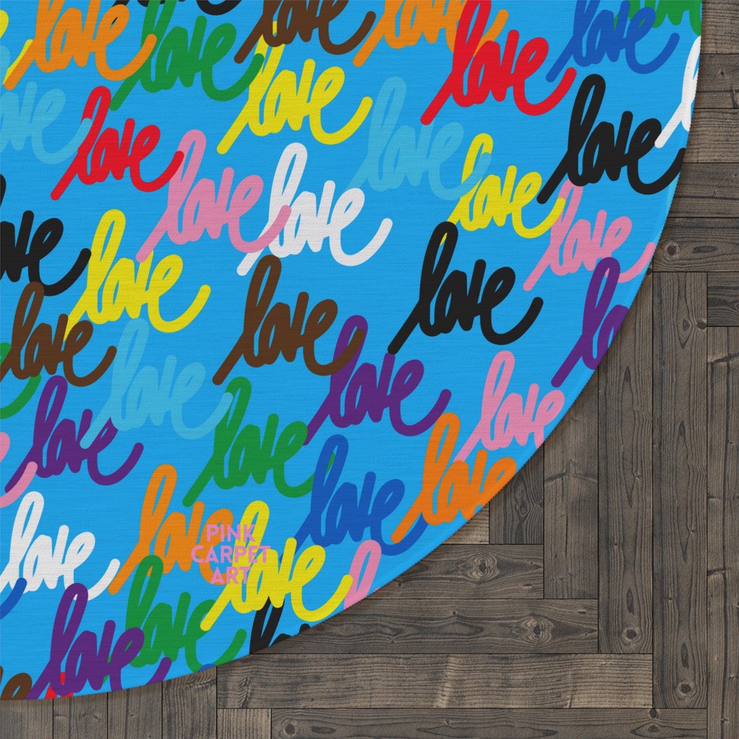 Love always wins rug
