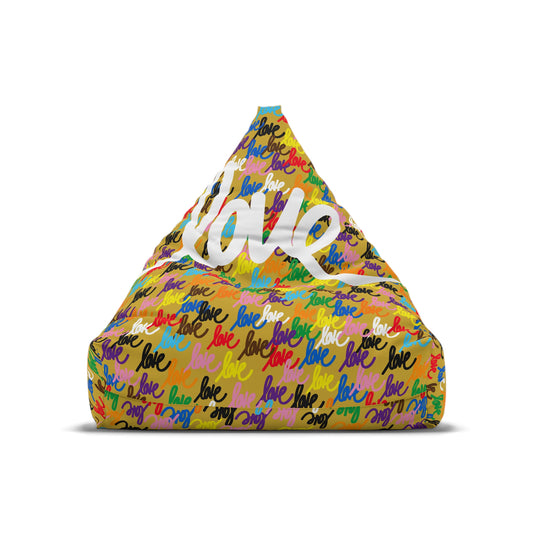 Love always wins bean bag cover