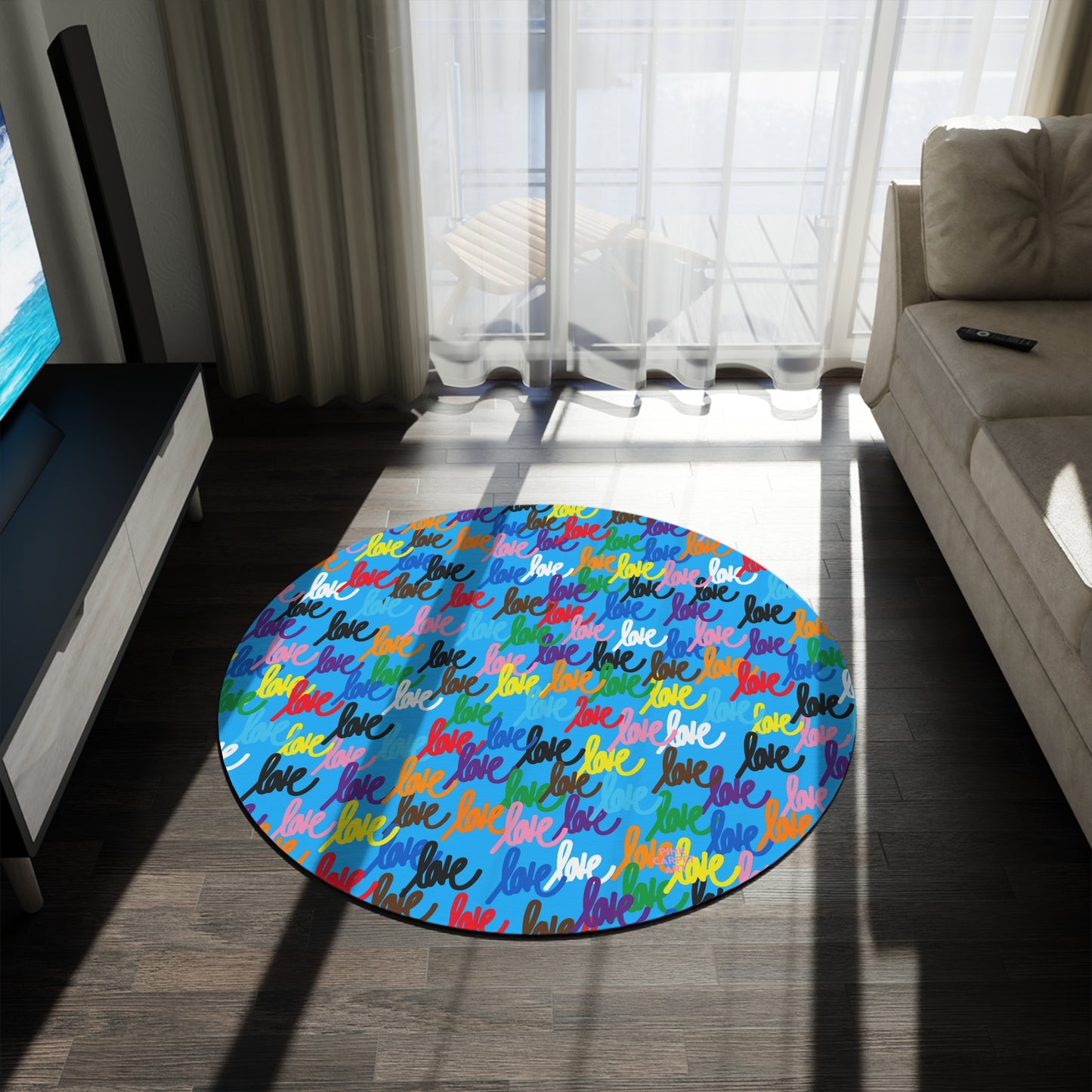 Love always wins rug
