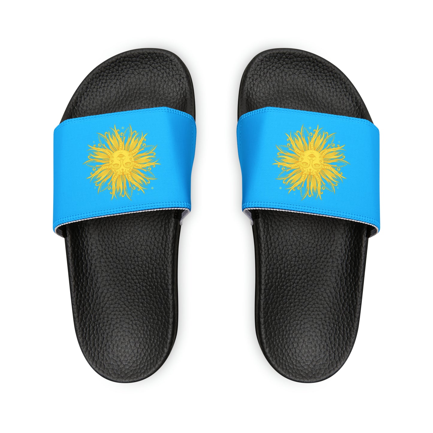 Covered in sunshine & blue sandals - M sizing