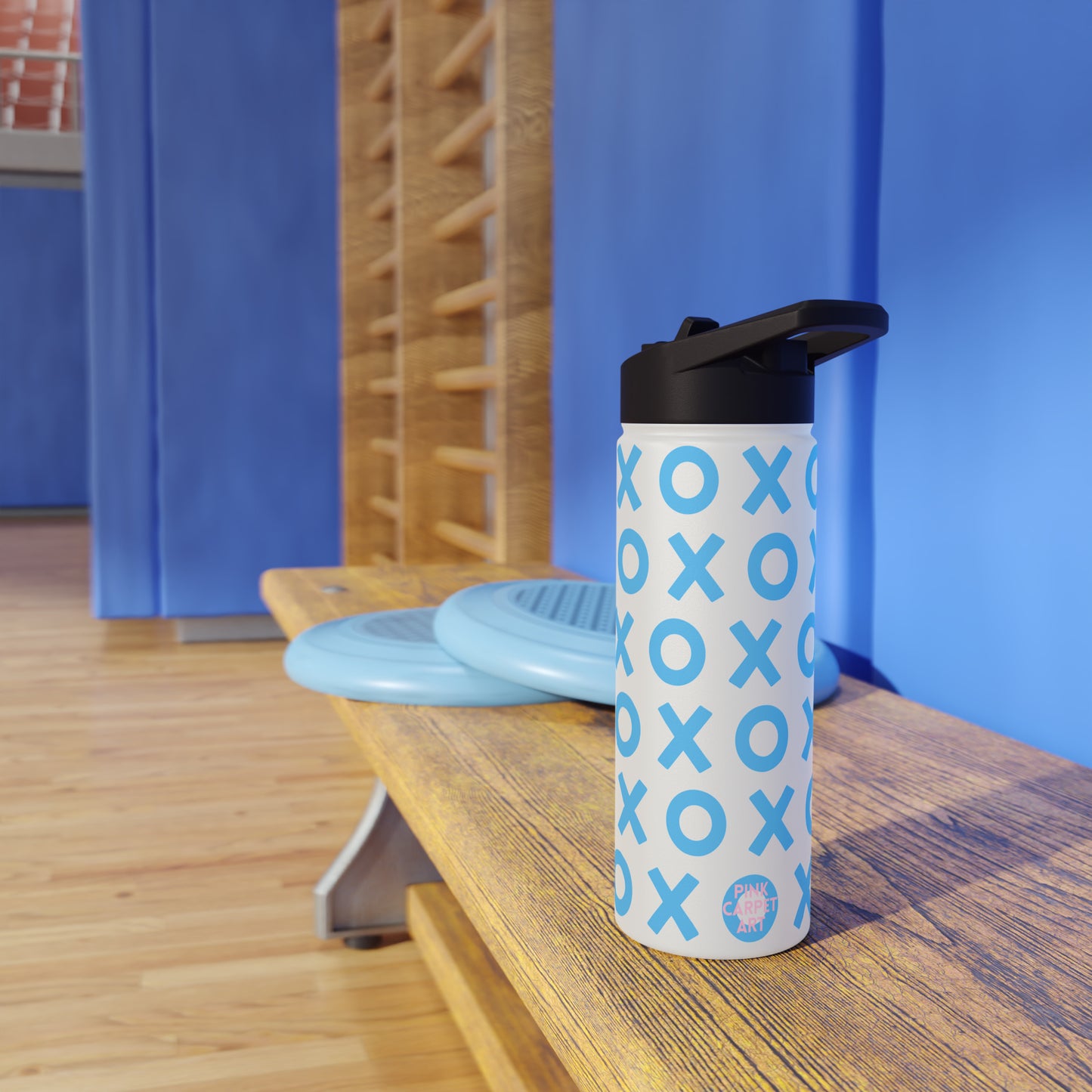 XOXO sipper water bottle 18oz