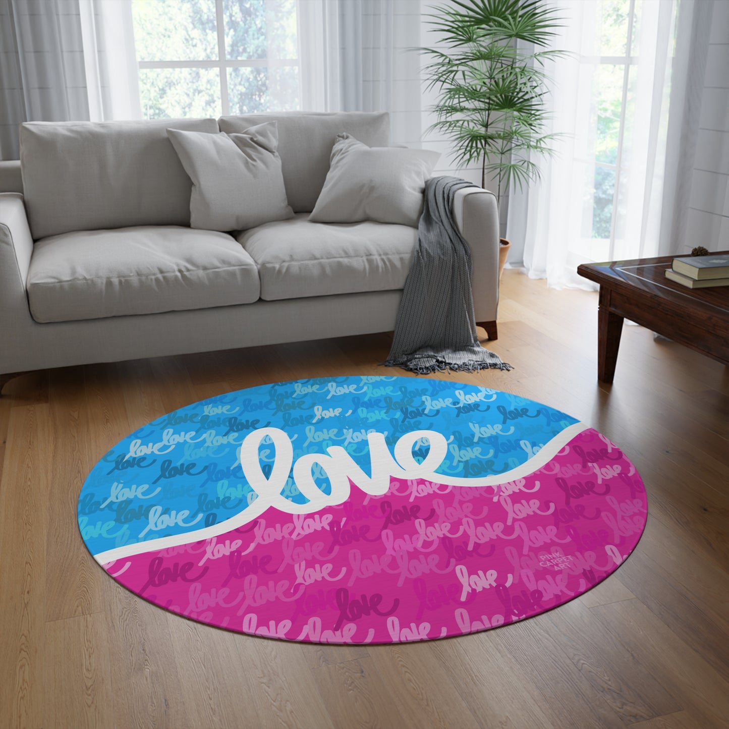 Love always wins rug