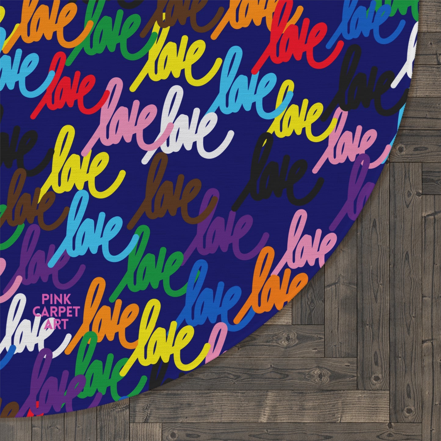 Love always wins rug