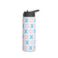 XOXO sipper water bottle 18oz