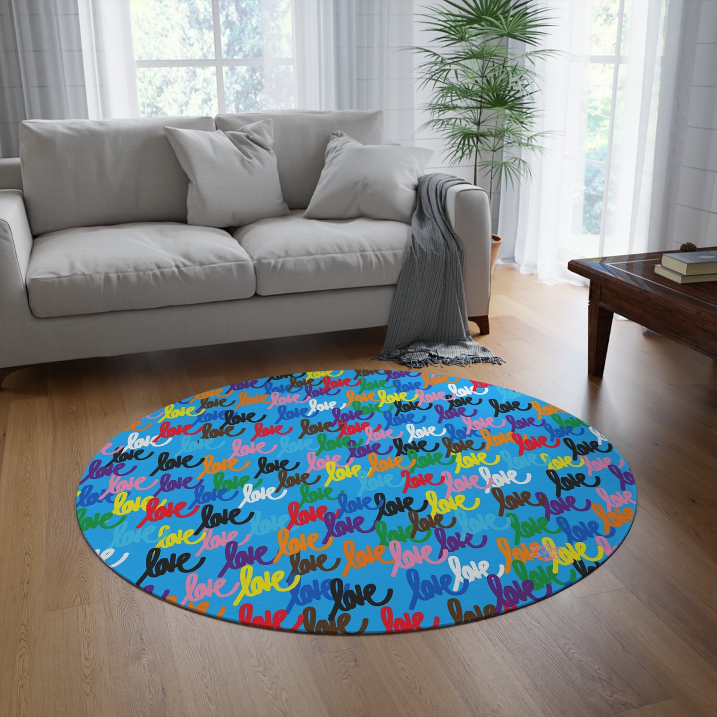 Love always wins rug