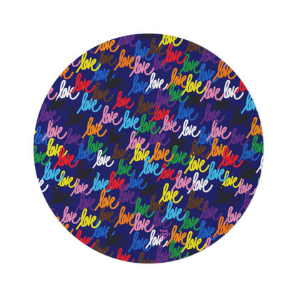 Love always wins rug