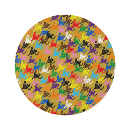 Love always wins rug