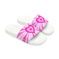 Groovy love - in the pink - sandals - F sizing