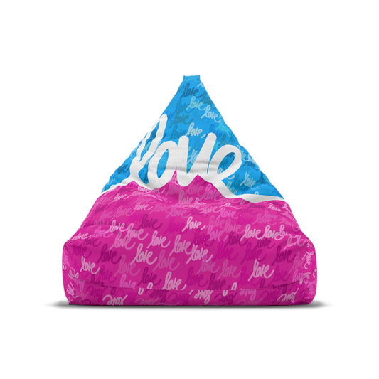 Love always wins bean bag cover