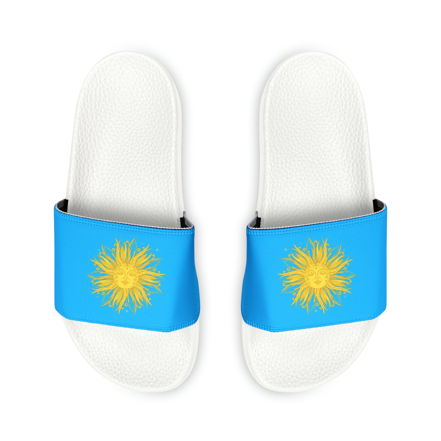 Covered in sunshine & blue sandals - F sizing