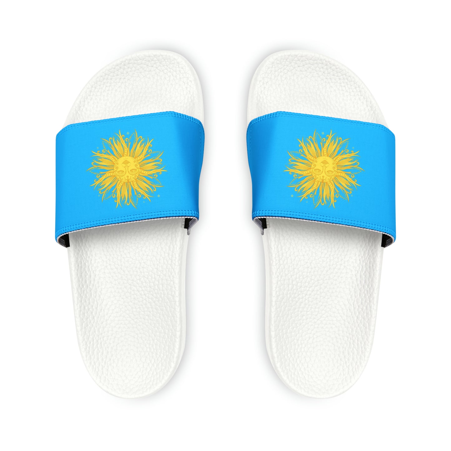 Covered in sunshine & blue sandals - M sizing