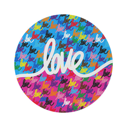 Love always wins rug