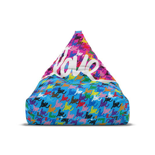 Love always wins bean bag cover