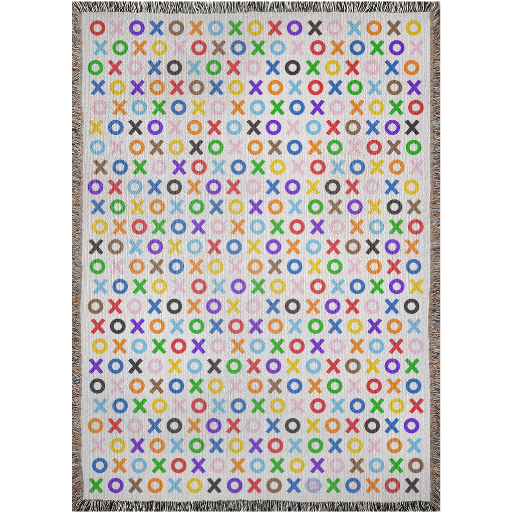 XOXO woven blankets