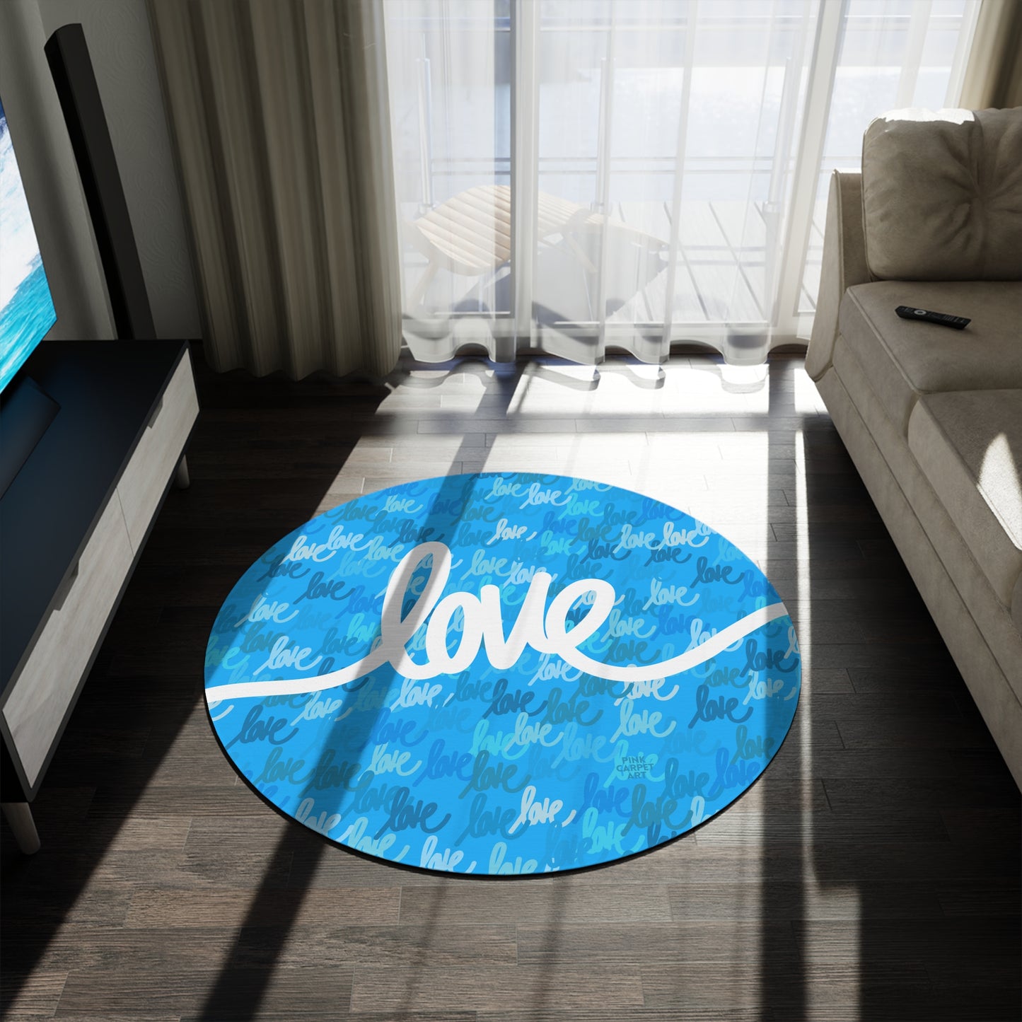 Love always wins rug
