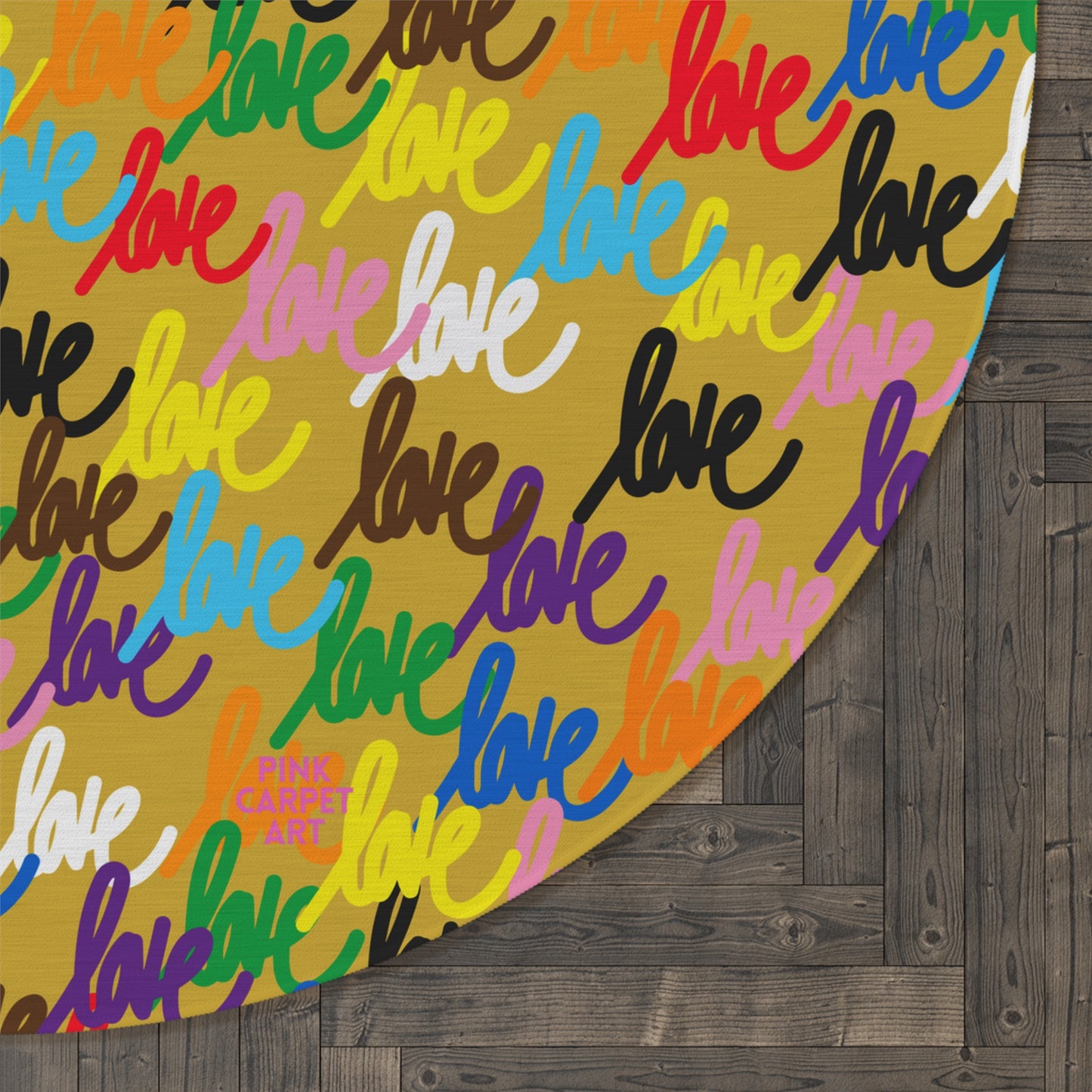 Love always wins rug