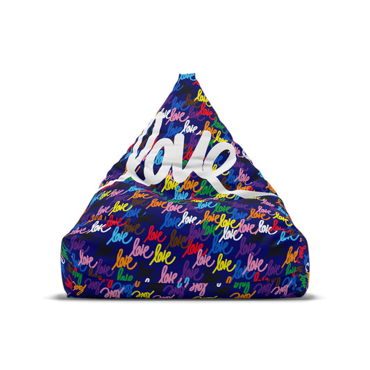 Love always wins bean bag cover