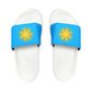 Covered in sunshine & blue sandals - F sizing