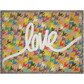 Love always wins woven blankets