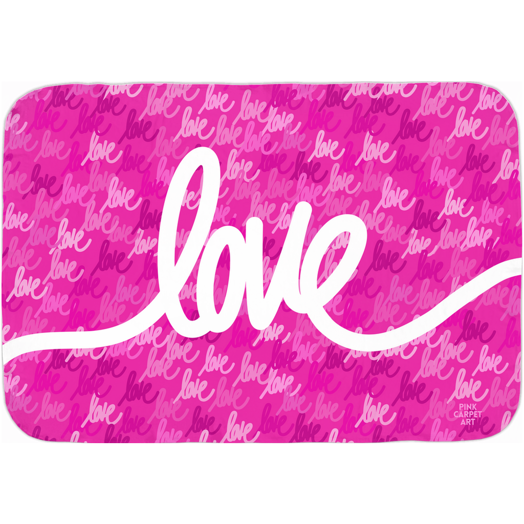 Love always wins baby swaddle blanket