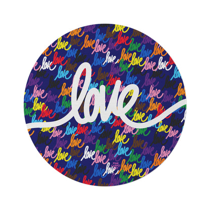 Love always wins rug