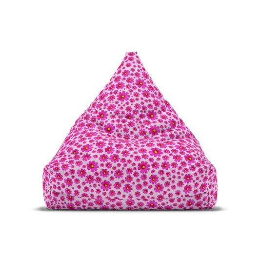 Flower power bean bag cover