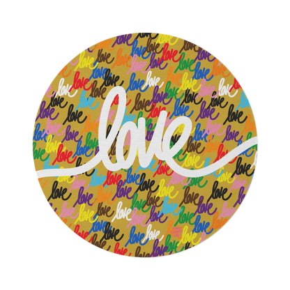 Love always wins rug