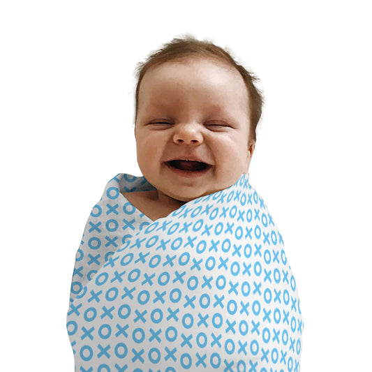 XOXO swaddle blankets