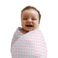 XOXO swaddle blankets