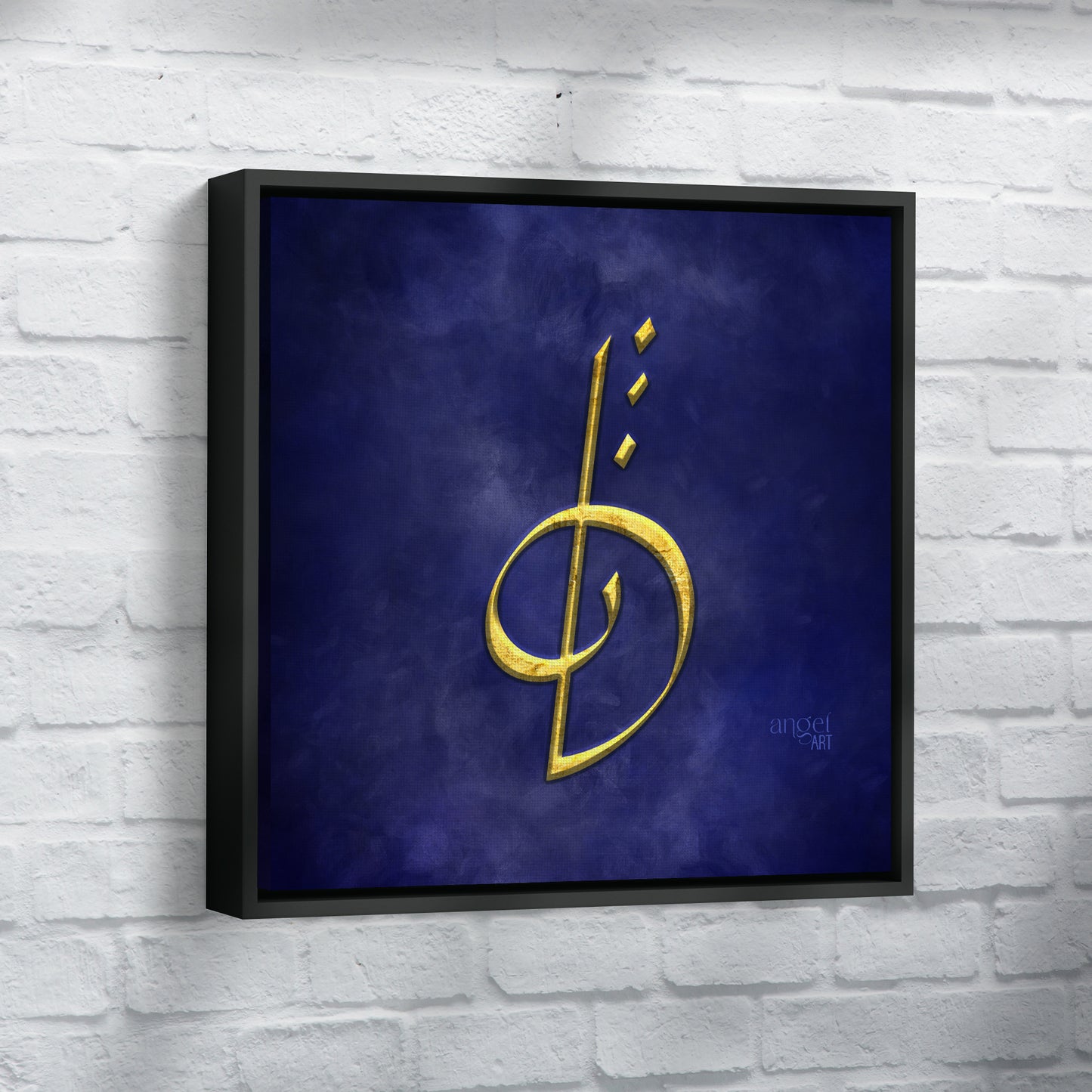 Blessings - Angel Art - framed canvas