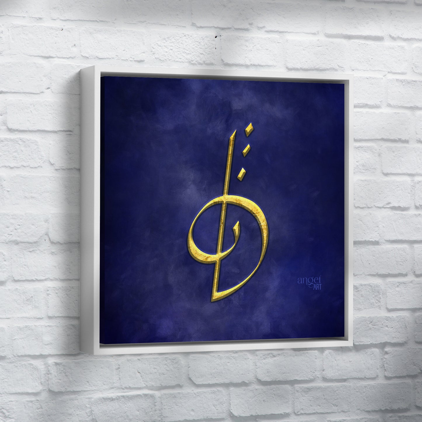 Blessings - Angel Art - framed canvas