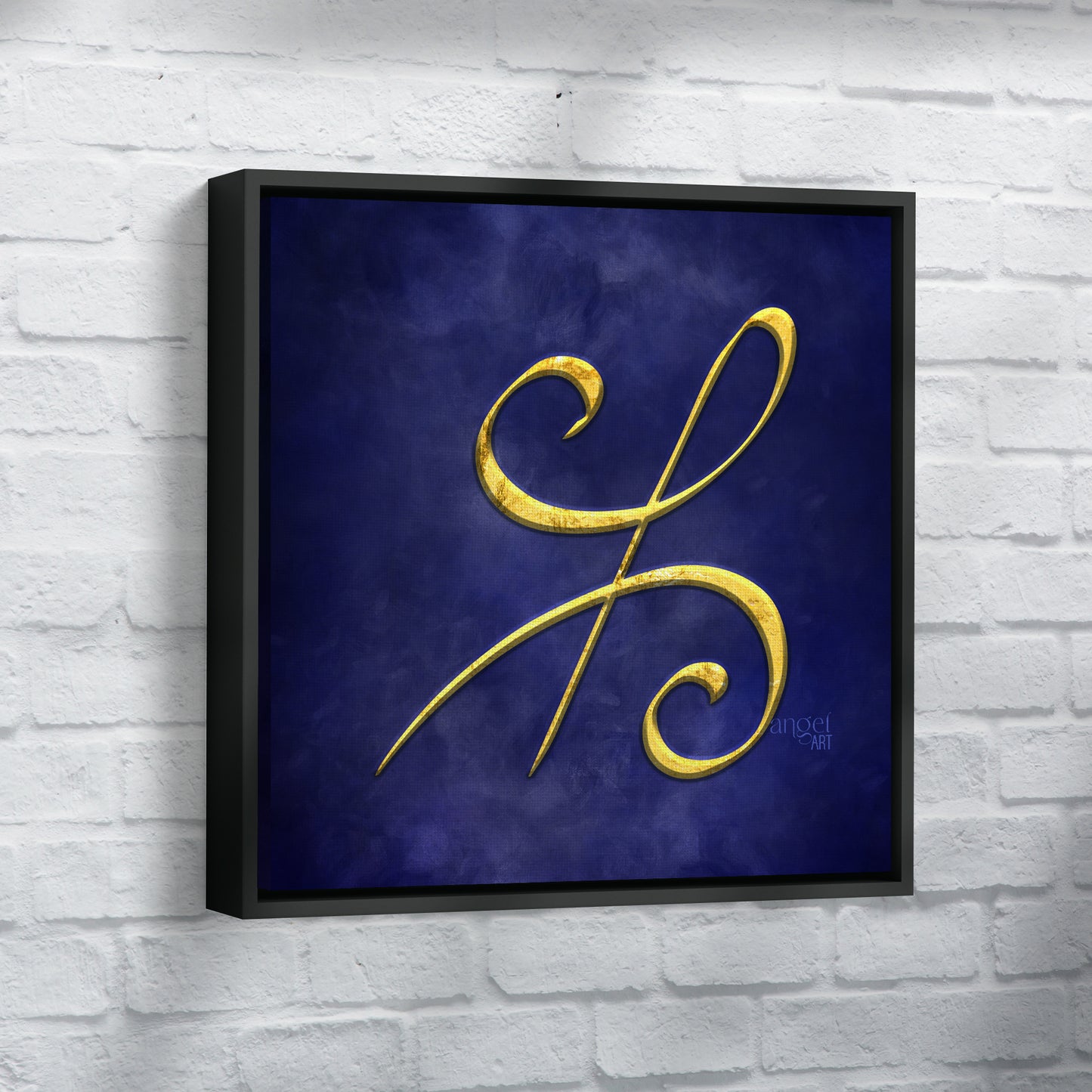 Friendship - Angel Art - framed canvas