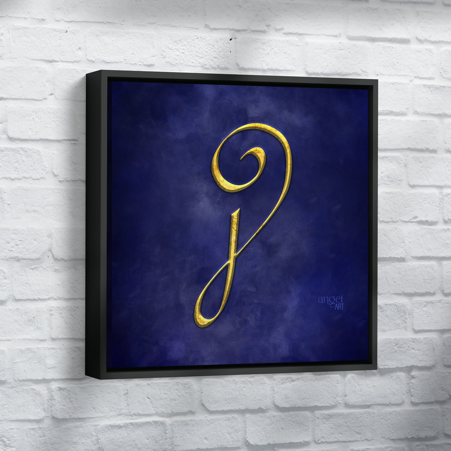 Gratitude - Angel Art - framed canvas