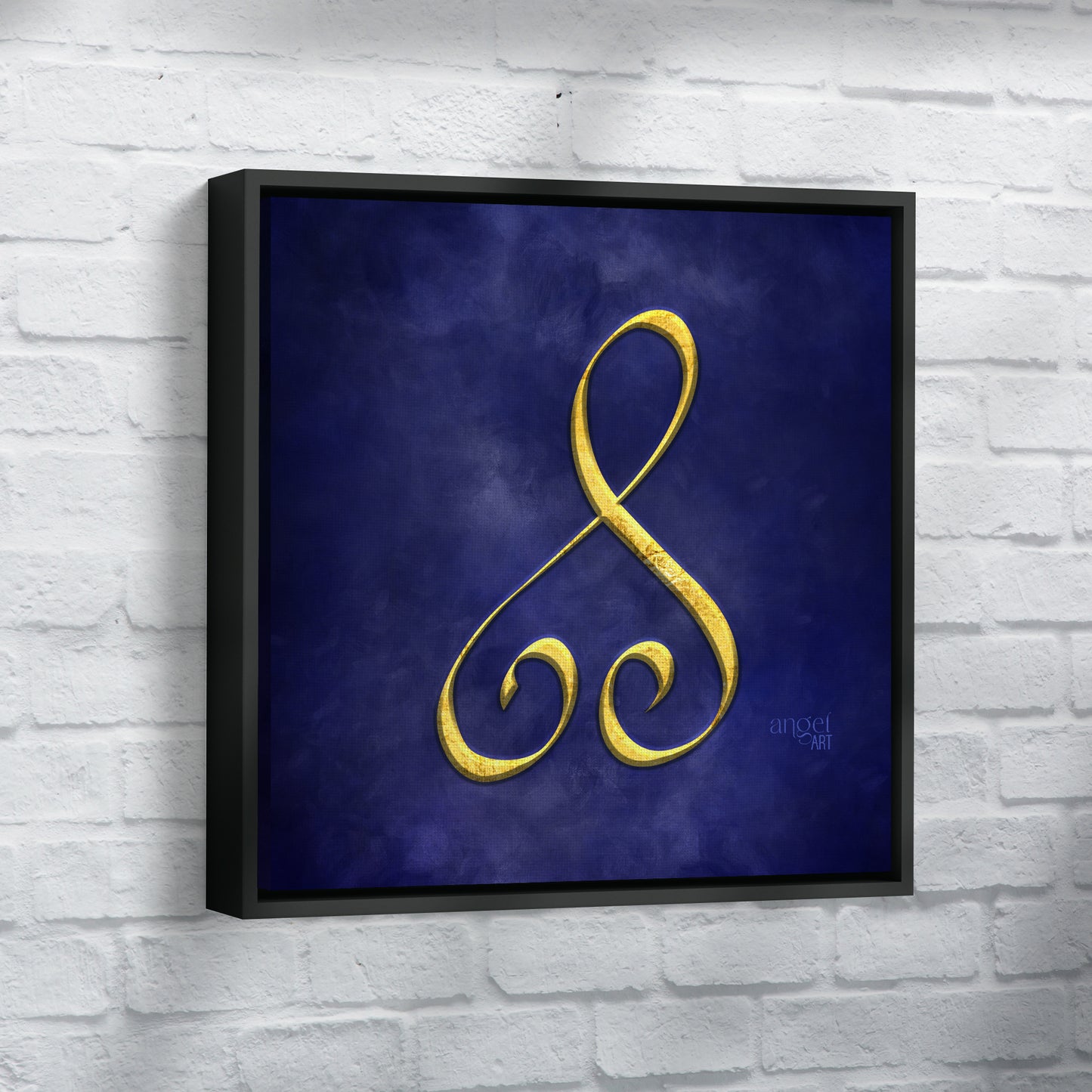 Unity - Angel Art - framed canvas