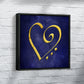 Universal love - Angel Art - framed canvas