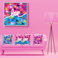 Love always wins framed canvas