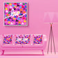 Love always wins framed canvas