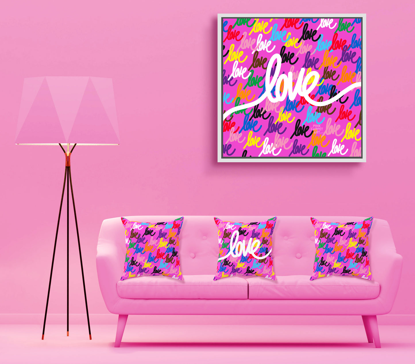 Love always wins pillows